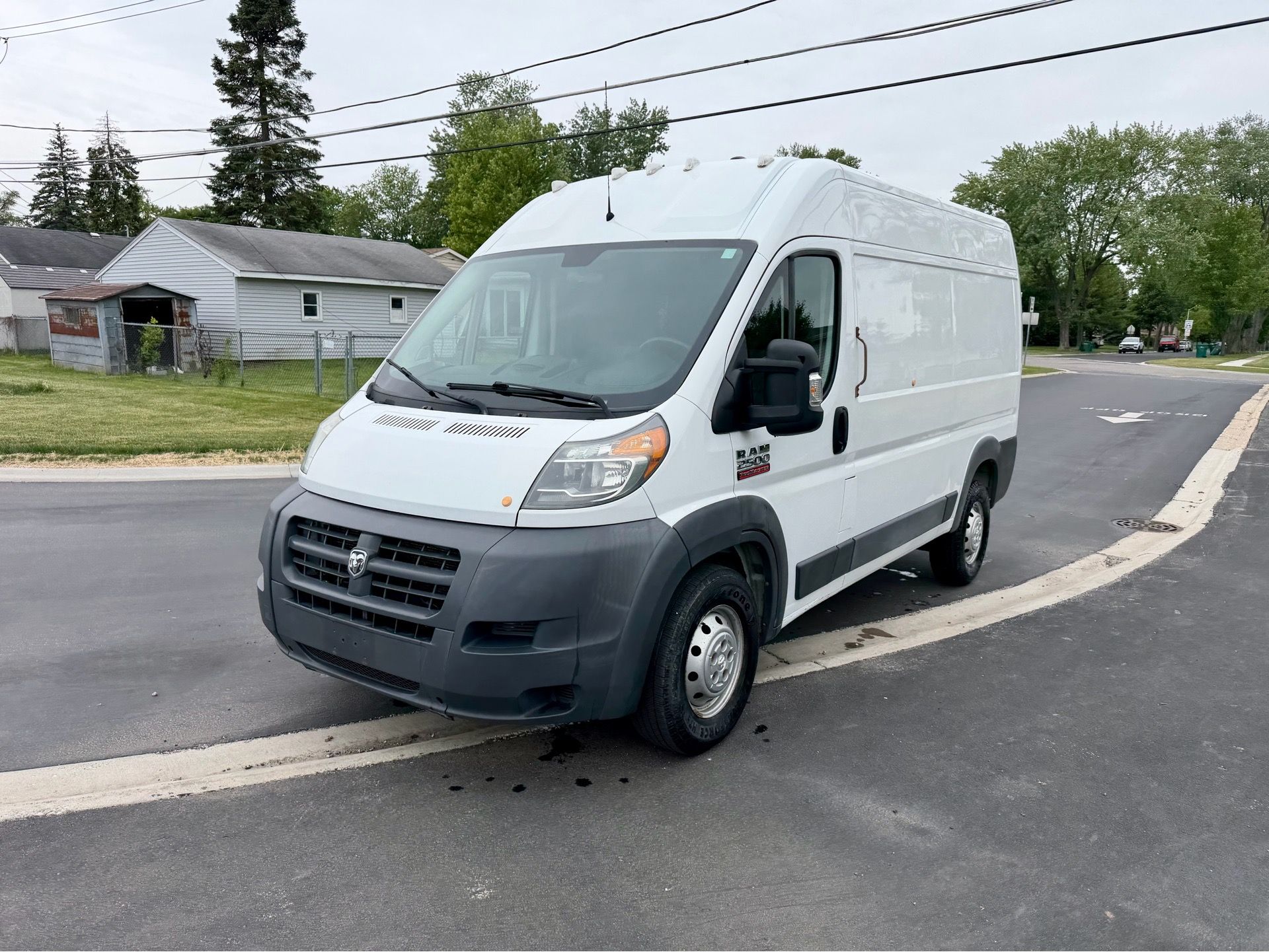 2016 ram promaster 2500 high roof
