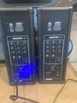 Kustom PA50 Personal PA System lot of 2
