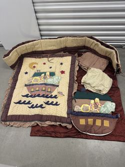 Baby Crib Bed Set 5 Piece