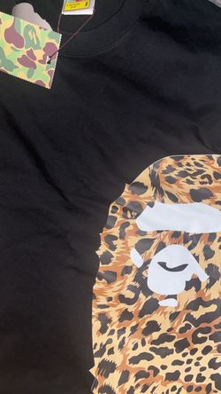 Bape leopard t shirt