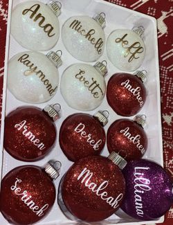 Custom Ornaments 