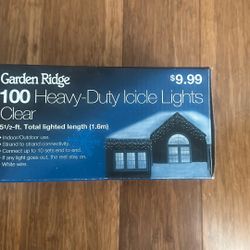 Christmas Heavy Duty Icicle Lights