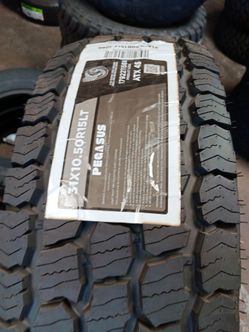 New set of tires 31 1050 15 all terrain