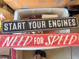Wooden signs for man cave, garage, or boy’s room