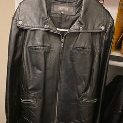 Kenneth Cole Reaction Leather Jacket 