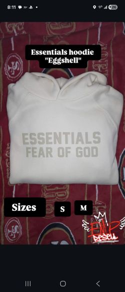 Essentials Hoodie 'Egg Shell'