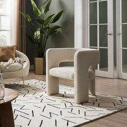 Boucle Armchair- Set of 2 (Brand: Castlery)