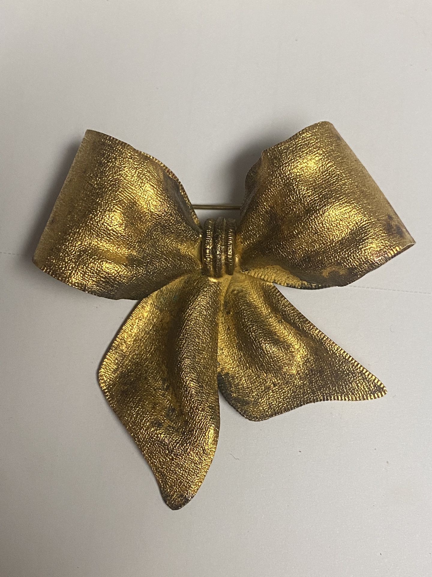 Vintage Sterling Bow Pin