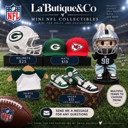 La'Butique&Co Mini NFL Collectibles