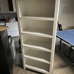 White Bookshelf