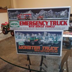 Monster Truck And Motorcycle Emergency Vehicle