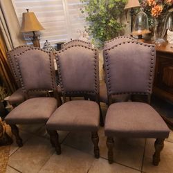 Ashley Furniture Tanshire Dining Chairs 6 Parson Style 