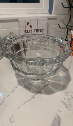 Glass Fruit Bowl