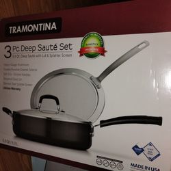 Tramontina 3pcs Deep Saute Set