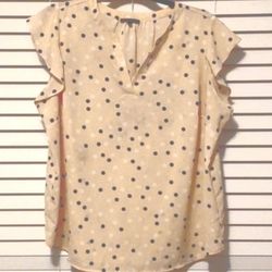 Adrianna Papell multicolored short sleeve blouse 3X