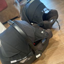 2 Nuna Turtleone Buoabo Intent Car seat 