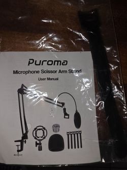 Microphone arm stand