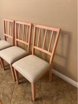 Dining room chairs 3 pcs( new)