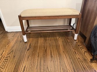 New shoe bench