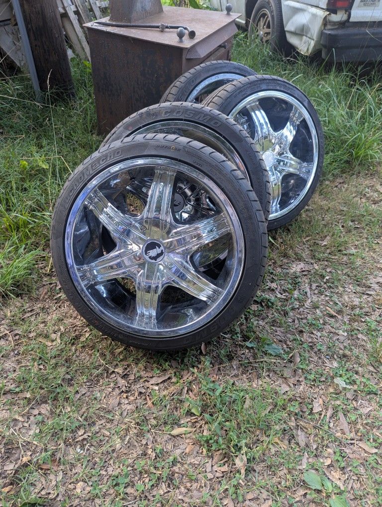 4 Lug Universal 17s New Tires