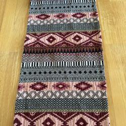 Aztec Print Table Runner