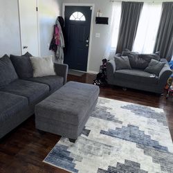 $275-Sofa Ottoman Love Seat- Sofa 93x39” Love Seat 60x39”