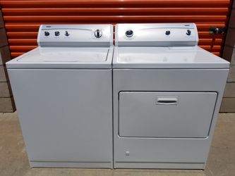 Exceptionally Well Taken Care Of Matching Set!!! Just Like New!!! Heavy Duty, Super Large Capacity, Kenmore, 600 Series, Washer and Matching Gas Dryer