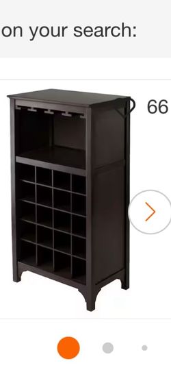 Wine rack coffee color