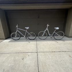 Both his and hers specialized Globe bikes for $300