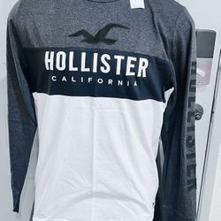 New Hollister Long Sleeve Shirt Size Large With Tags $$$25