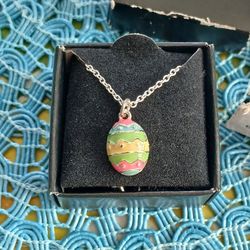 AVON Easter Egg Necklace 