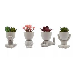 Cute Decor Small Center Piece Succulent Planter Decor
