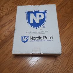 (6) Nordic Pure 16x25x1 AC&Furnace Filters