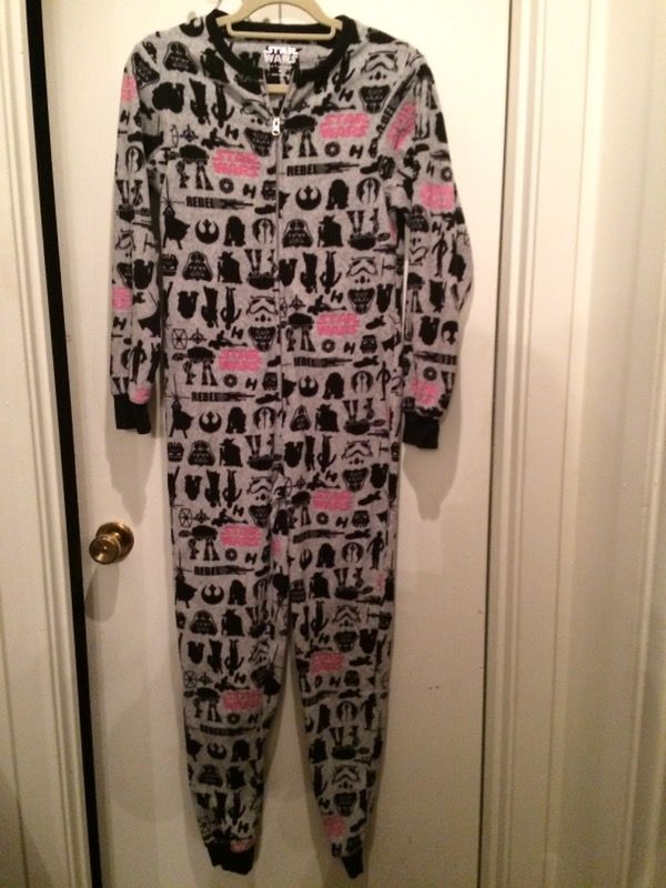 Size XS STAR WARS Fleece One Piece Pajamas