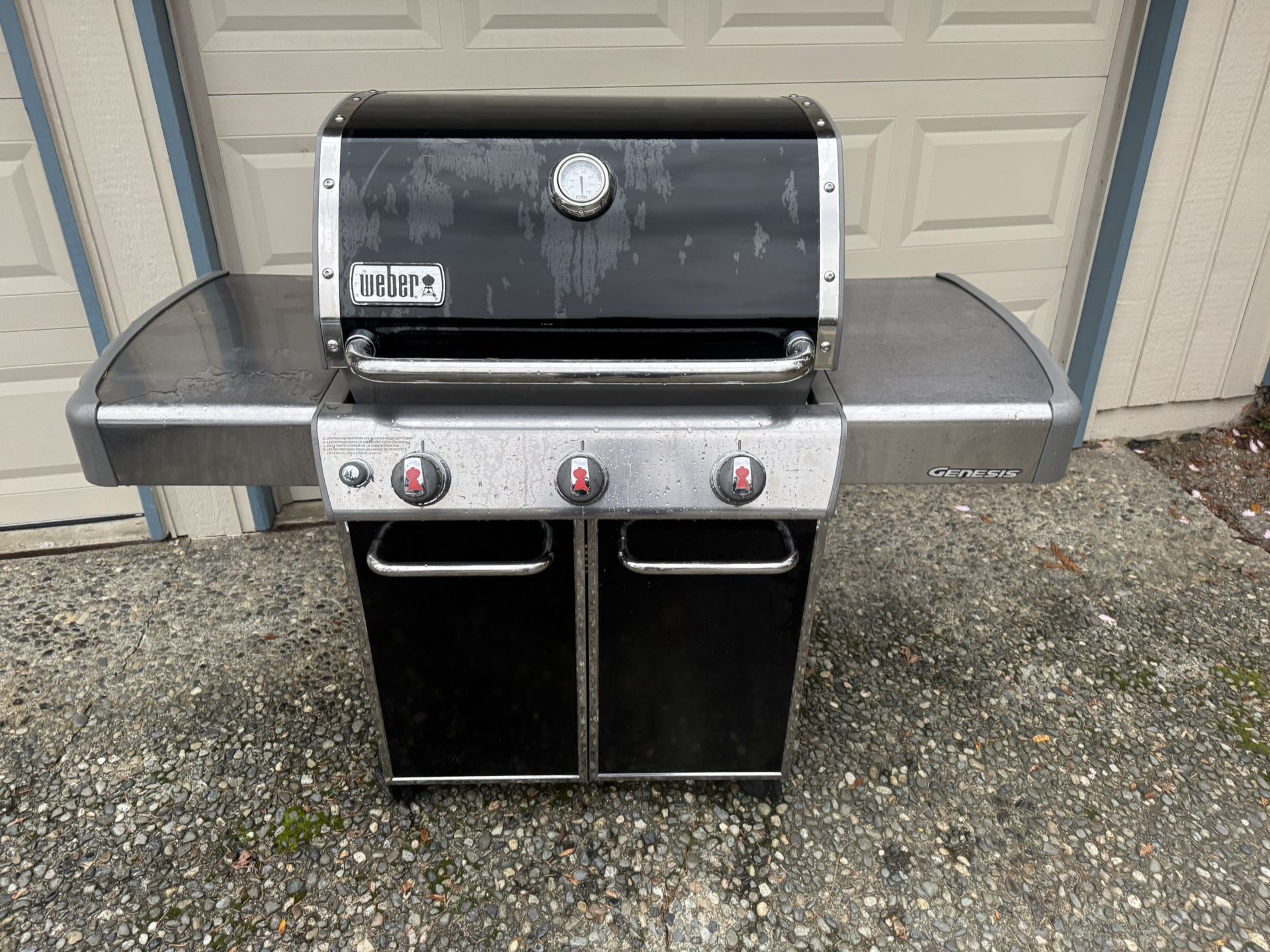 Weber Three Burner Propane Bbq Grill 