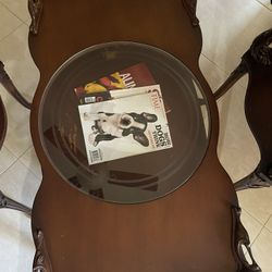 Antique Coffee And End Tables 