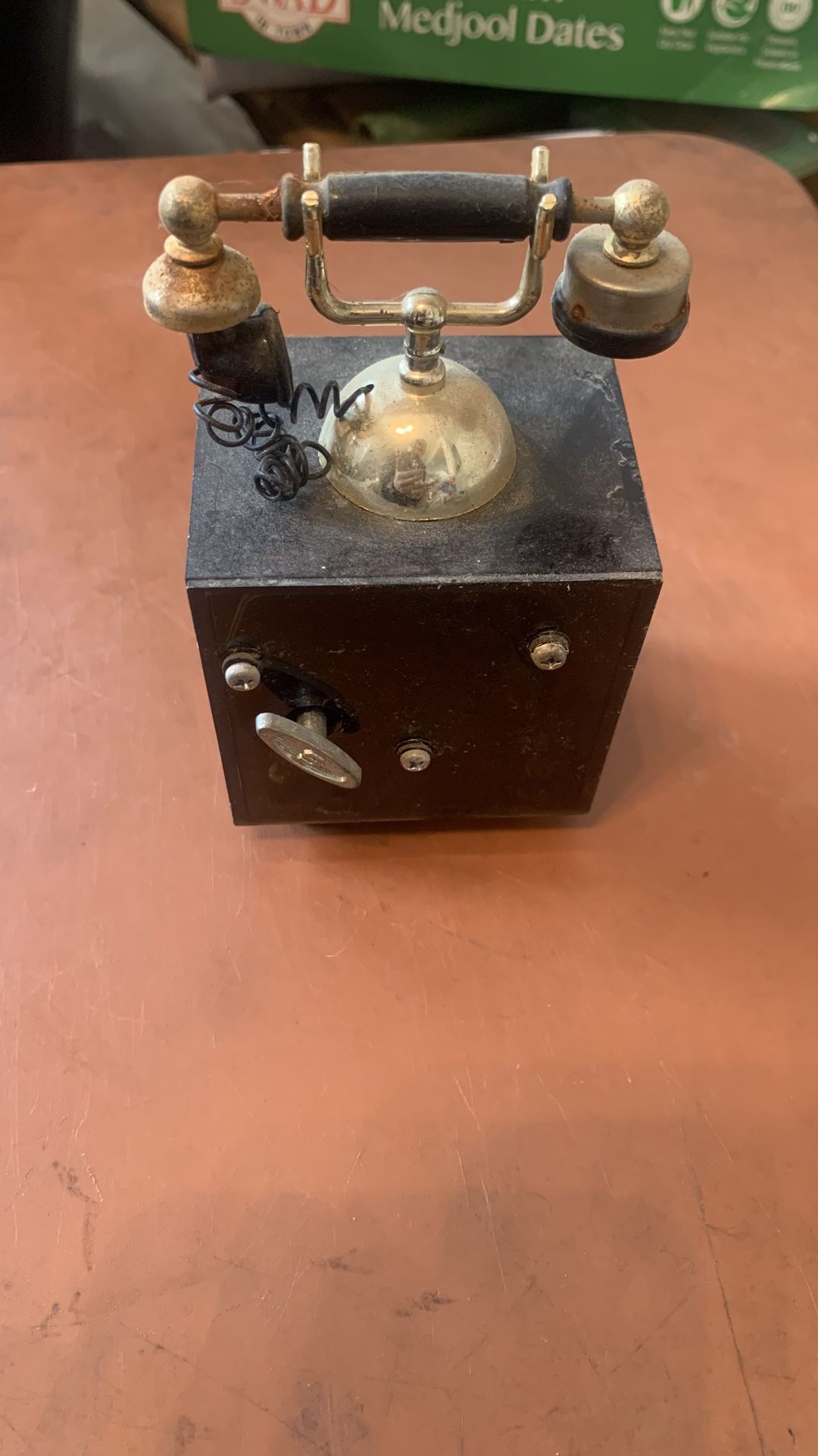 Antique Telephone Musical Box