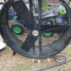 UTILITECH High-Velocity Industrial Drum Fan