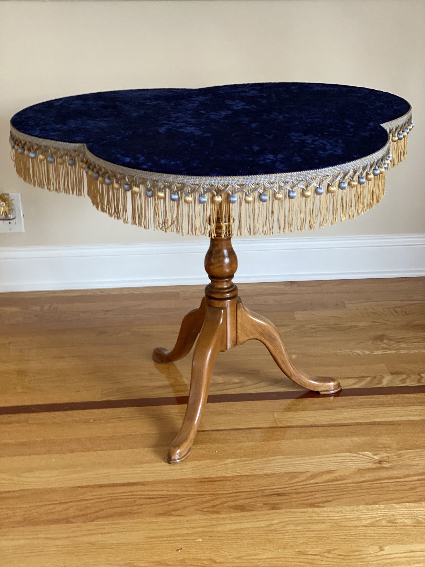 Refurbished antique table