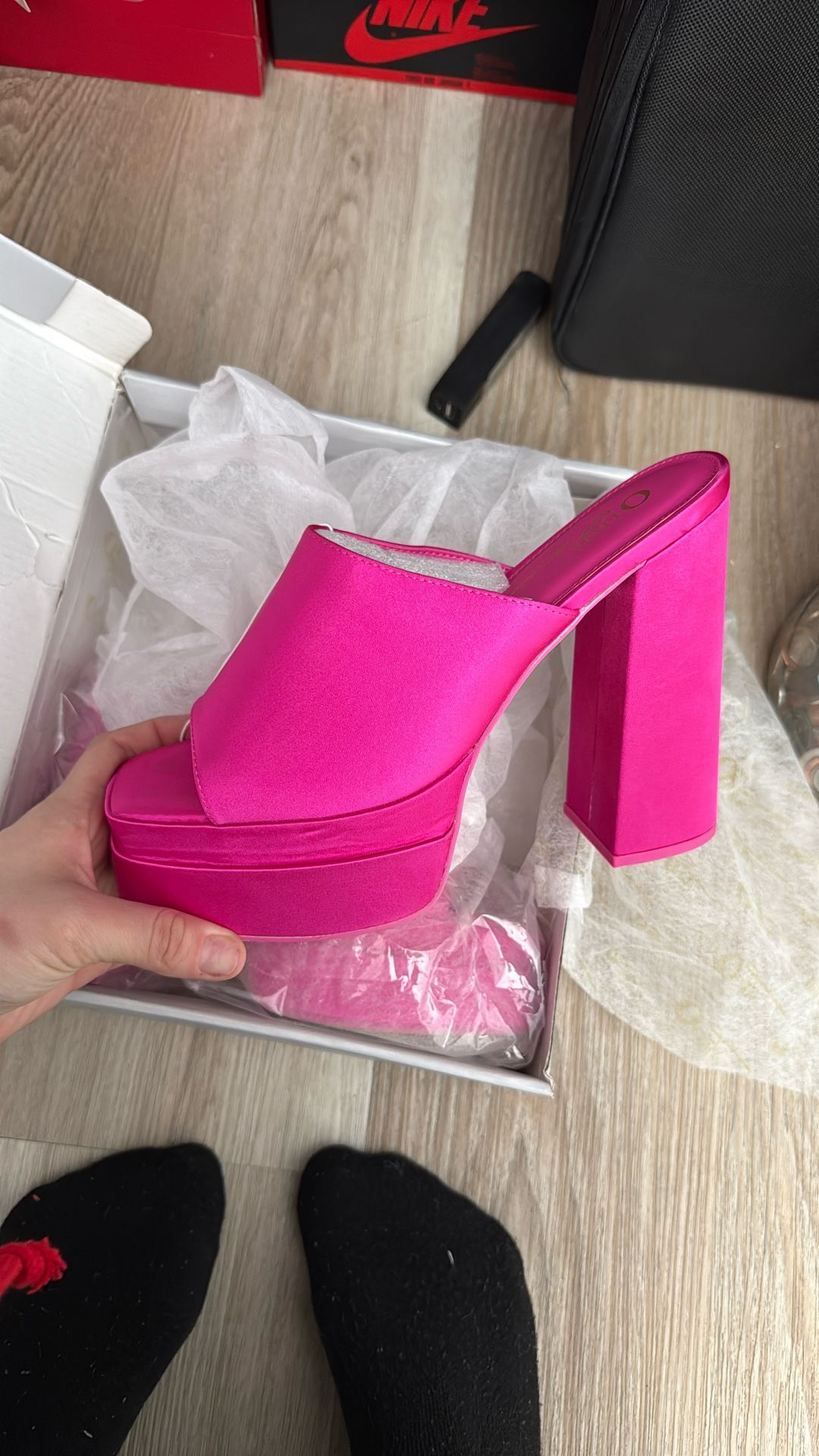 Pink Platform Heels