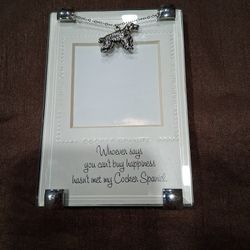 Beautiful Cocker Spaniel Picture Frame