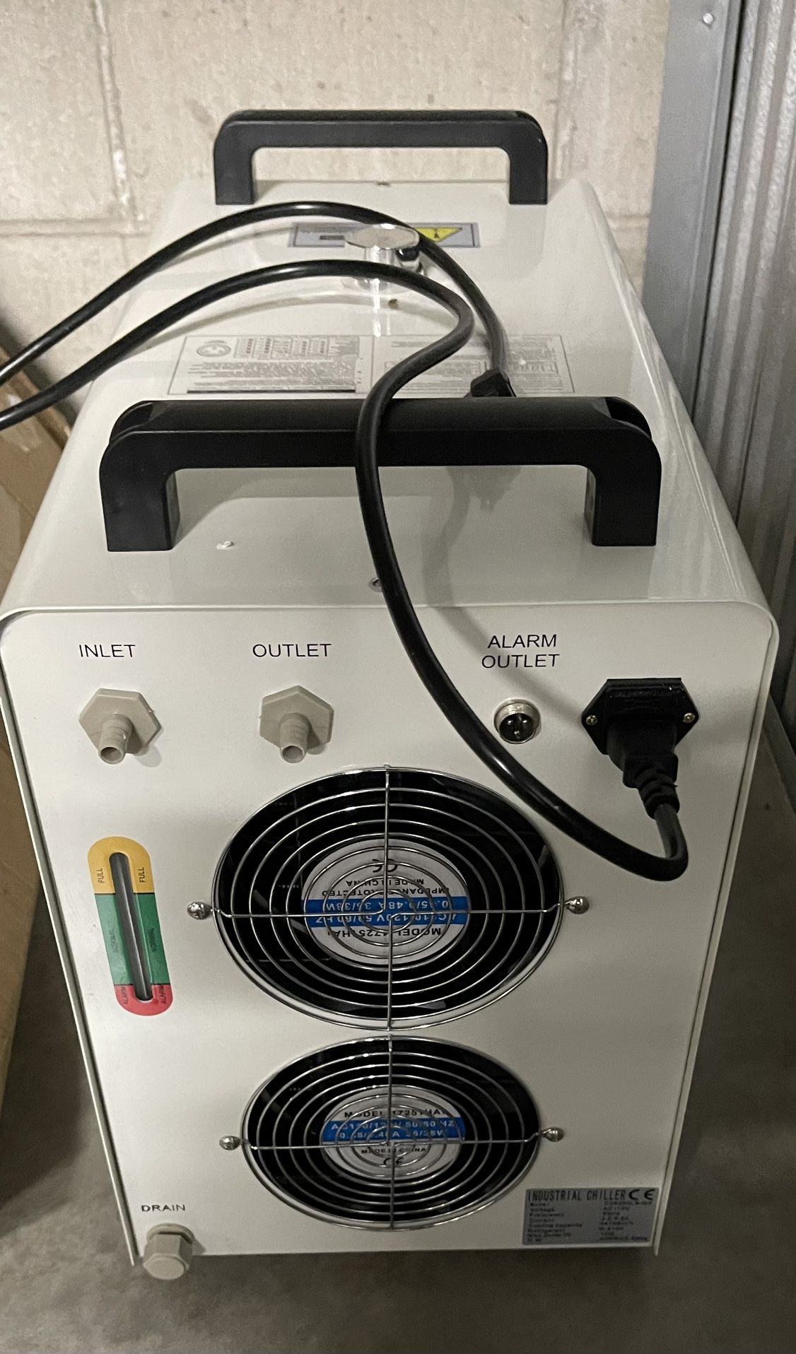 VEVOR Industrial Water Chiller for Single 130/150W CO2 Laser Tube 110V 60Hz
