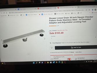 36 In Linear Drain Brand New