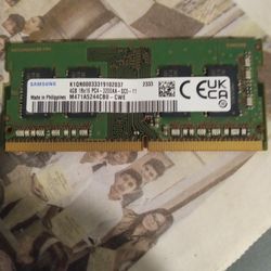 MEMORIA RAM 4GB PC 4 Samsung 