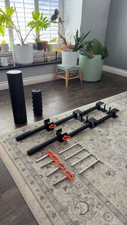 6 Weight Plate Storage Channels + Free Stuff