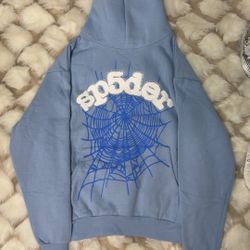 sp5der hoodie with rhinestones size M brand new