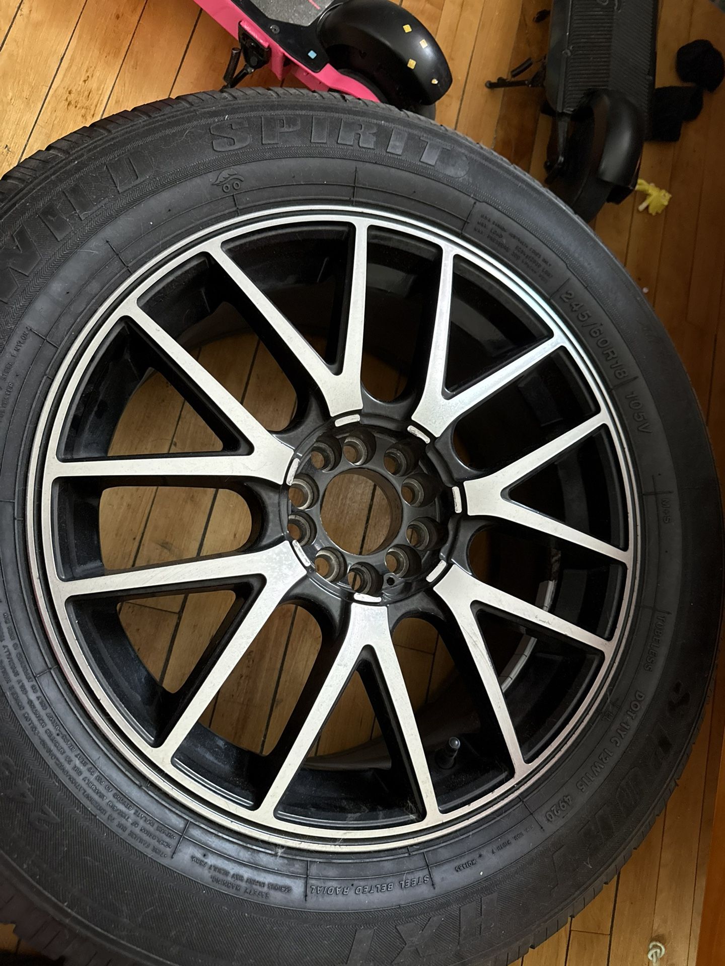 18s With Tires