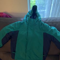 Waterproof Kids Jacket Lands’ End Squall Size 3 