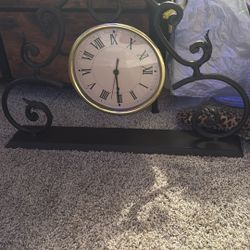 Clock For Shelf Or Mantle