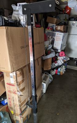 Pull Down Tricep Cable Bench Attachment Set